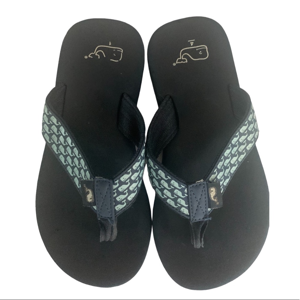 Boys Vineyard Vines Shoes Flip Flips Sandals 4